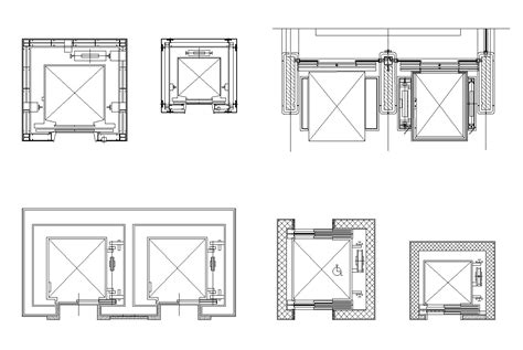 Lifts, <strong>Elevators</strong>, useful CAD library of AutoCAD models, CAD blocks in <strong>plan</strong>, elevation view. . Elevator plan dwg